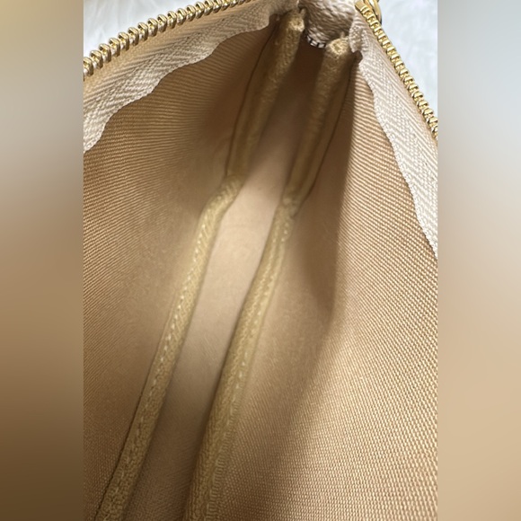 Authentic Louis Vuitton Limited Edition Damier Azur Mini Pochette 2018 ✨ - Picture 11 of 12